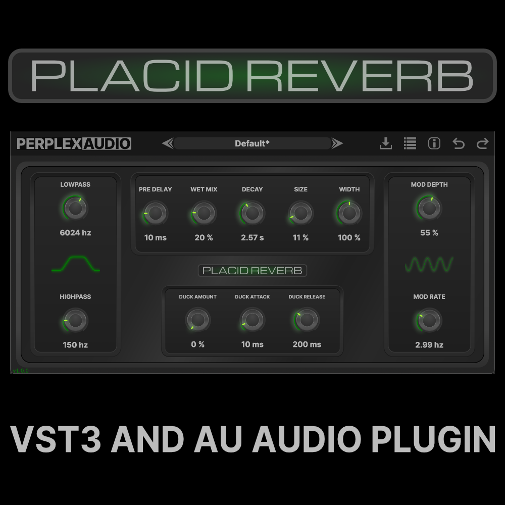 Placid Reverb Cover
